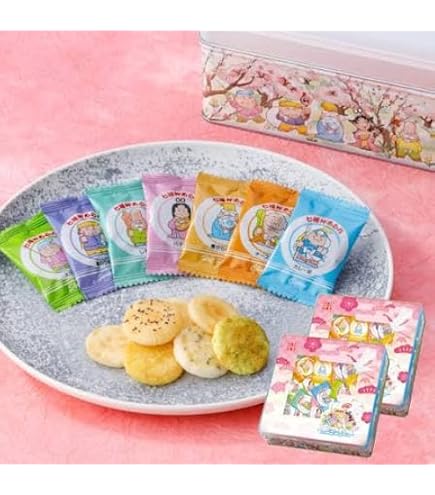 Amazon.co.jp: AG-1 ミックス七福神あられ（8枚入り） : 食品・飲料・お酒